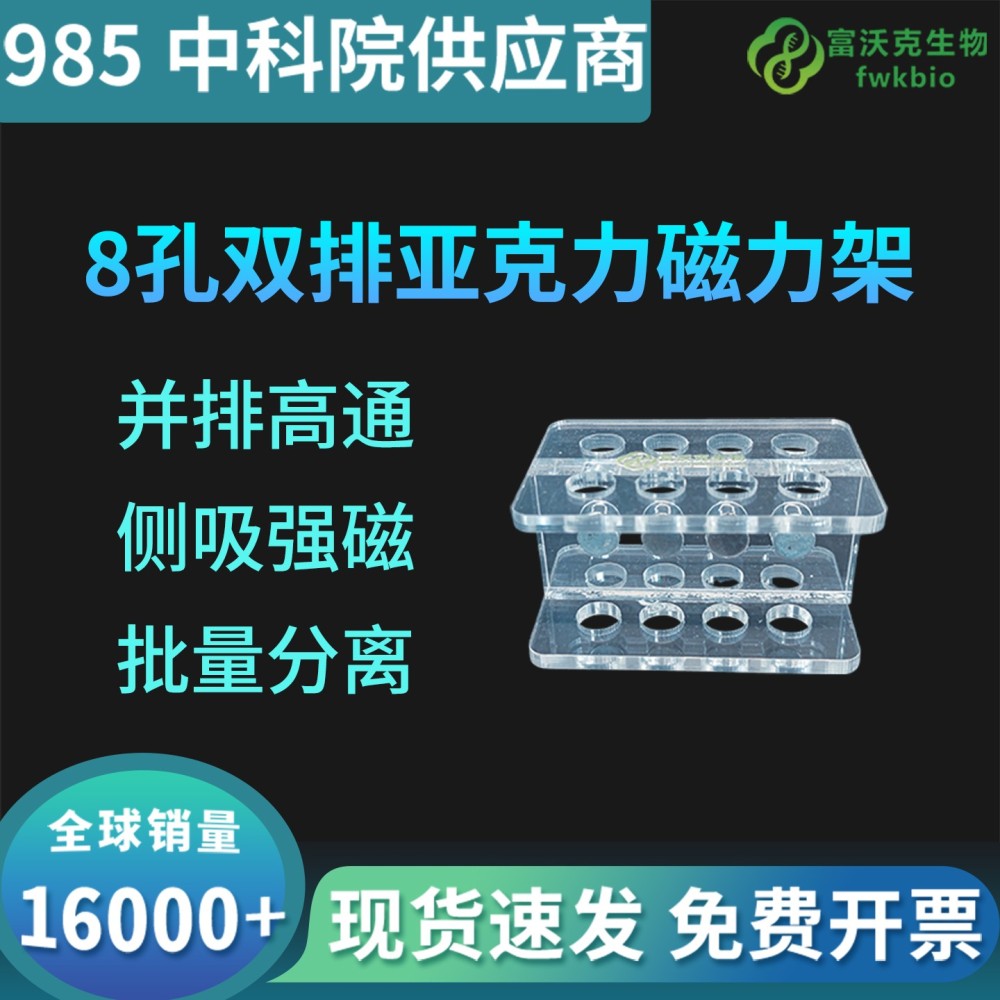 8孔双排亚克力磁力架